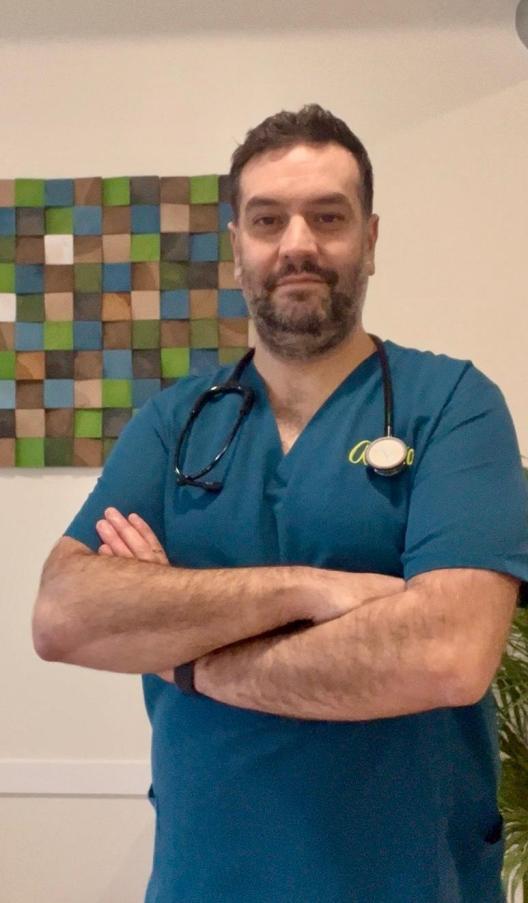 Miguel Lázaro Palmero, Fisioterapeuta